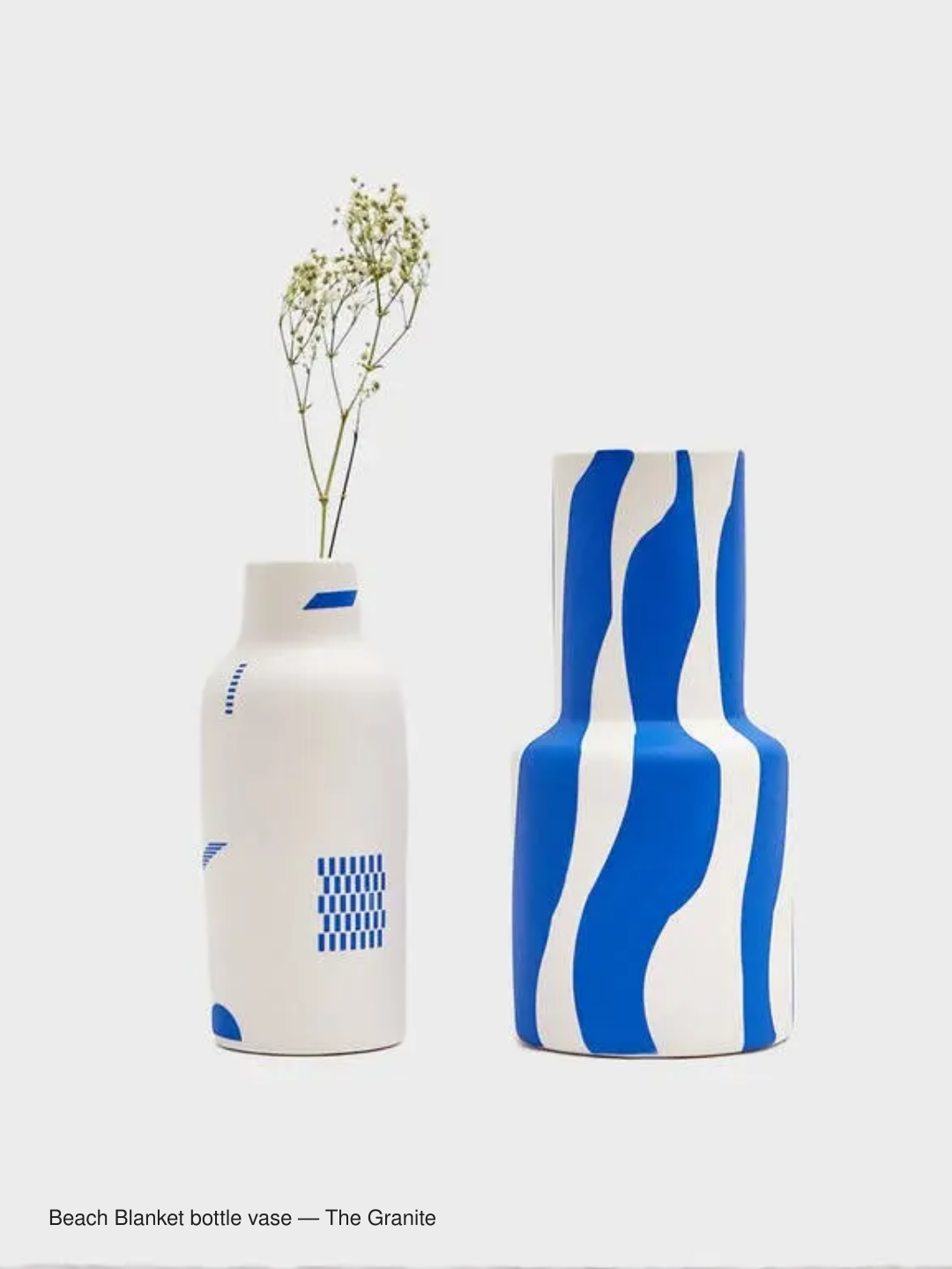Beach Blanket bottle vases
